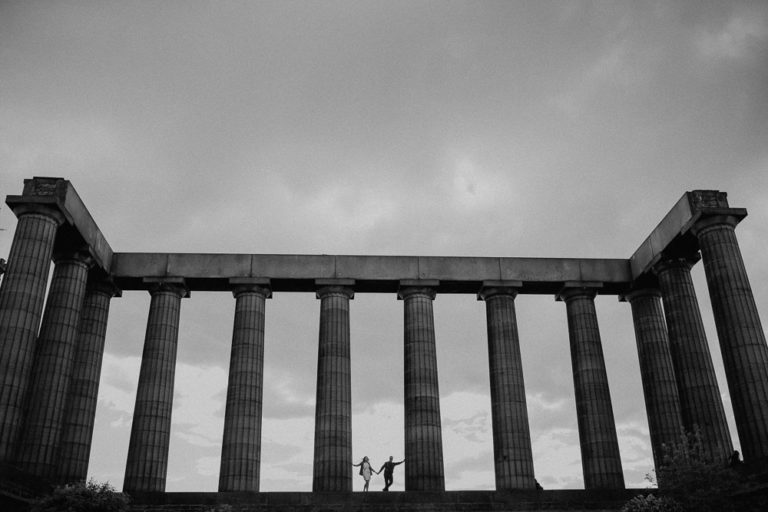 Als Hochzeitsfotograf in Edinburgh Schottland