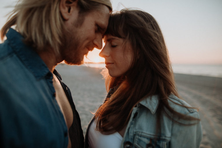 Paarshooting am Strand mit Patrick & Theresa